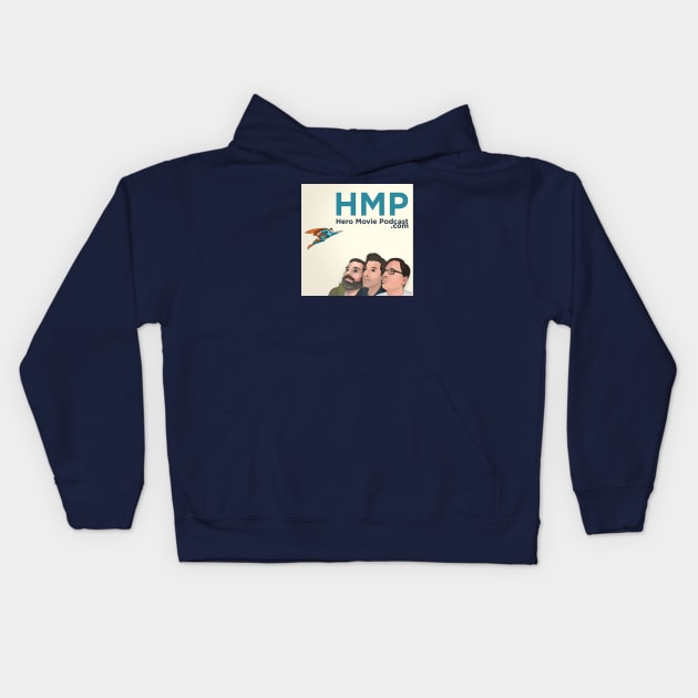 Hero Movie Podcast Kids Hoodie by HeroMoviePod